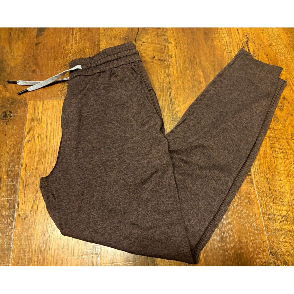 Lululemon Mens Espresso Jogger Pants XS Drawstring Elastic Waist Pockets Stretch